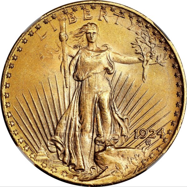 PCGS & NGC Gem MS65 $20 St. Gaudens Double Eagle - Image 4