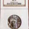 2008 P$50 Platinum ½ oz. Statue of Liberty NGC MS70