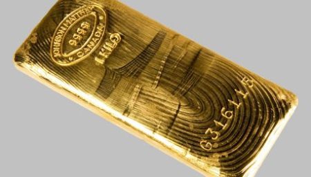 Johnson and Mathey Gold Kilo Bars