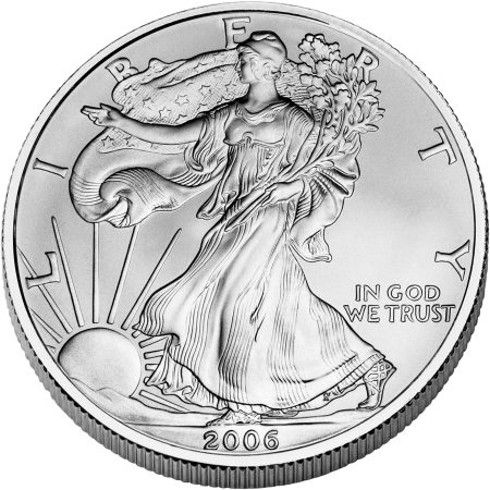 1-oz Silver American Eagle- $1 Face Value