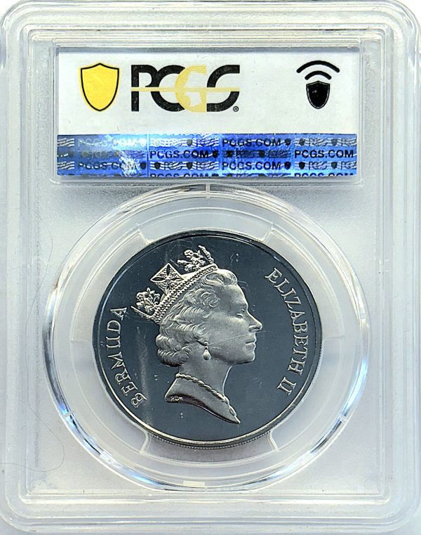 1987 $25 Bermuda Sea Venture Palladium PCGS PR70CAM Pop 1