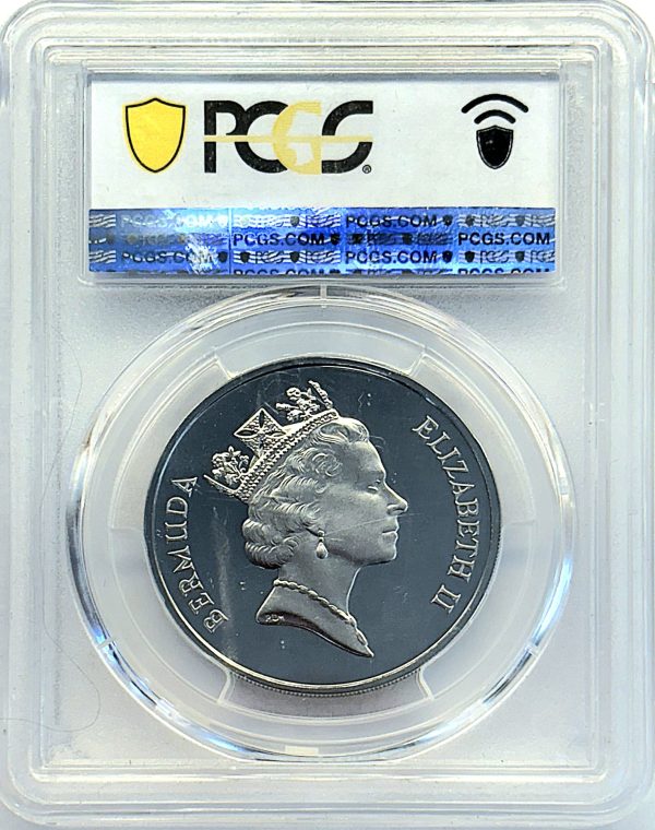 1987 $25 Bermuda Sea Venture Palladium PCGS PR70CAM Pop 1 - Image 3