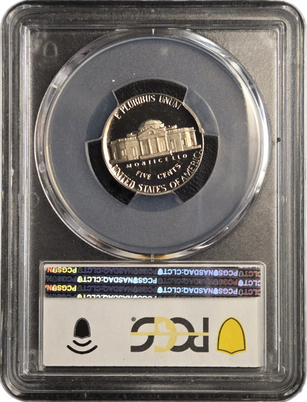 1976-S 5c Proof Jefferson Nickel PCGS PR70DCAM - Image 3