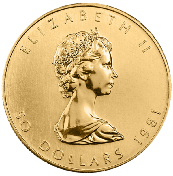 1 oz .999 Gold Maple Leaf (Year Varies) - Image 3