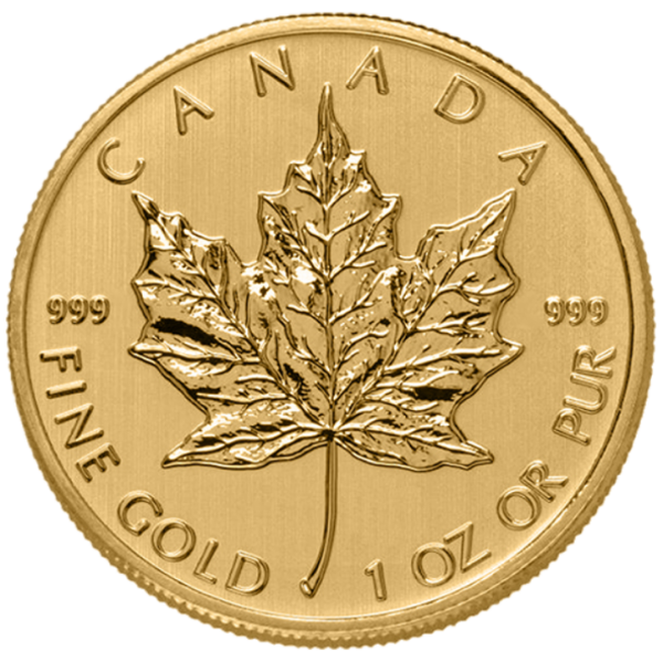 1 oz .999 Gold Maple Leaf (Year Varies) - Image 4