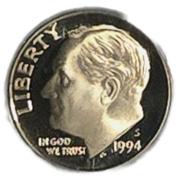1994-S 10c Roosevelt Dime PCGS PR70DCAM - Image 6