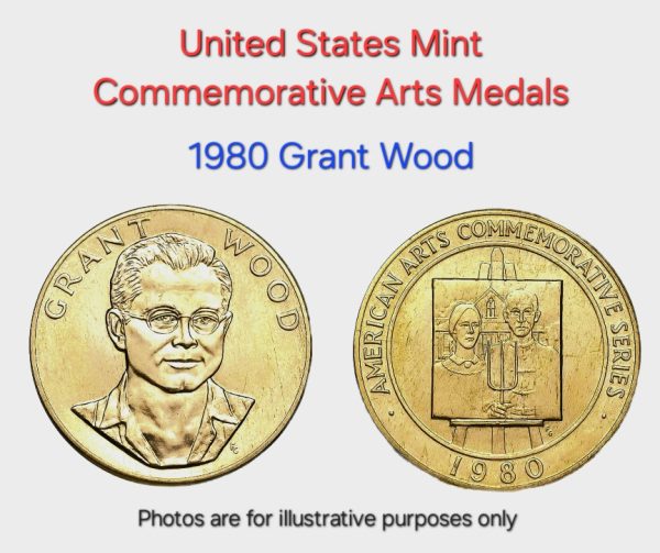 1 oz Gold Commemorative Arts Medal - Image 2