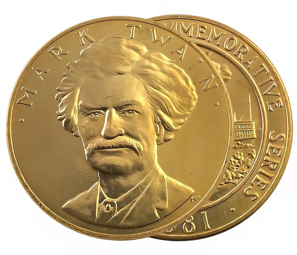 1 oz Gold Commemorative Arts Medal - Image 3