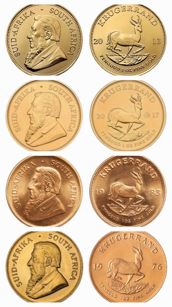 1 oz South Africa Gold Krugerrand (Year Varies) - Image 2