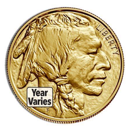 1 oz Gold American Buffalo - BU (Year Varies)