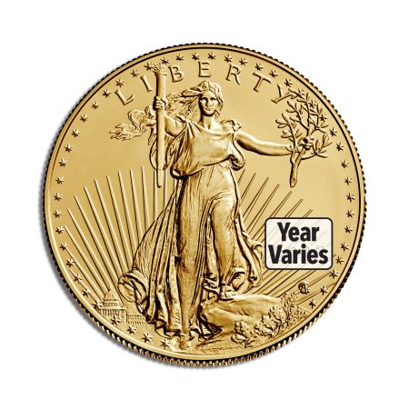 1/10 oz One-Tenth Ounce Gold Eagle - BU (Year Varies)