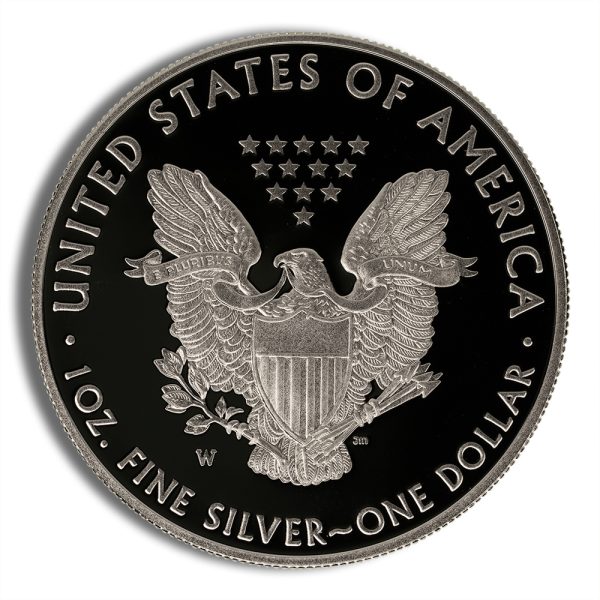 2007-W Proof Silver Eagle with Box & COA