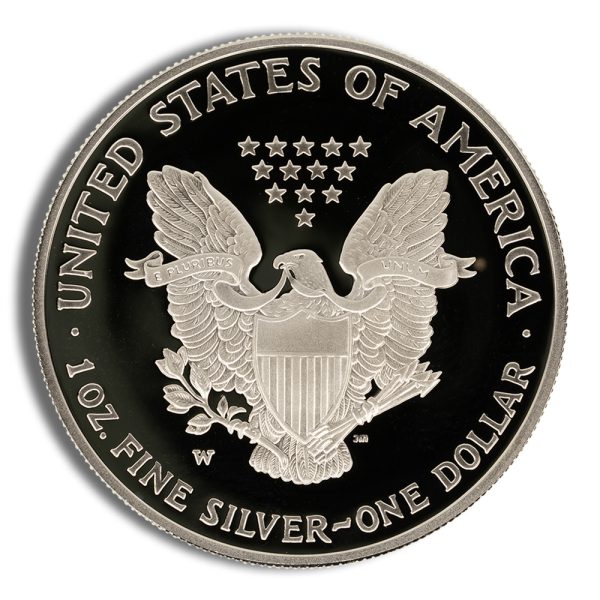 2004-W Proof Silver Eagle with Box & COA