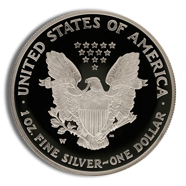 2005-W Proof Silver Eagle with Box & COA