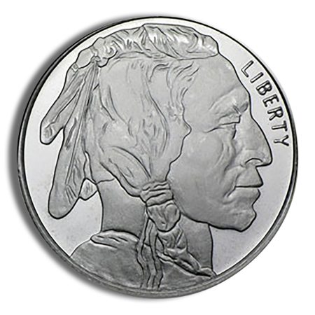 1 oz Silver Round - Buffalo Design