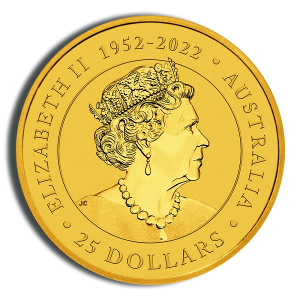 1/4 oz Australian Kangaroo/Nugget Gold Coin (Year Varies)