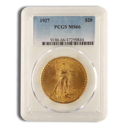 $20 Gold Saint-Gaudens Double Eagle - PCGS MS66
