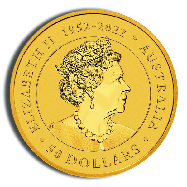 1/2 oz Australian Kangaroo/Nugget Gold Coin (Year Varies)