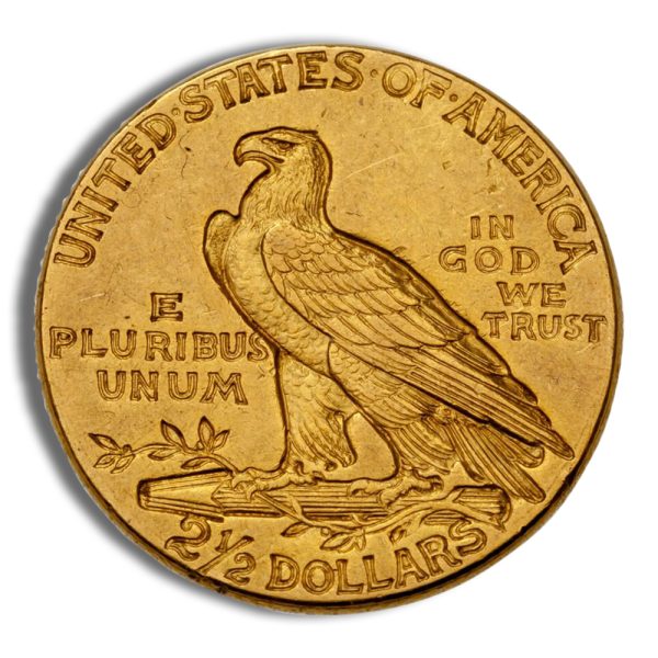 $2.5 Gold Indian Quarter Eagle - AU