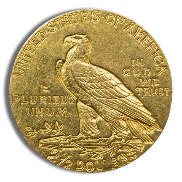$2.5 Gold Indian Quarter Eagle - Cleaned/Low Grade