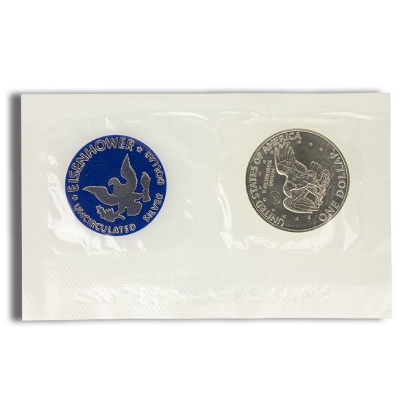 40% Silver Ike Dollar (Original Plastic)