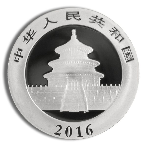 2016 Chinese Silver Panda - 30 g - Image 2