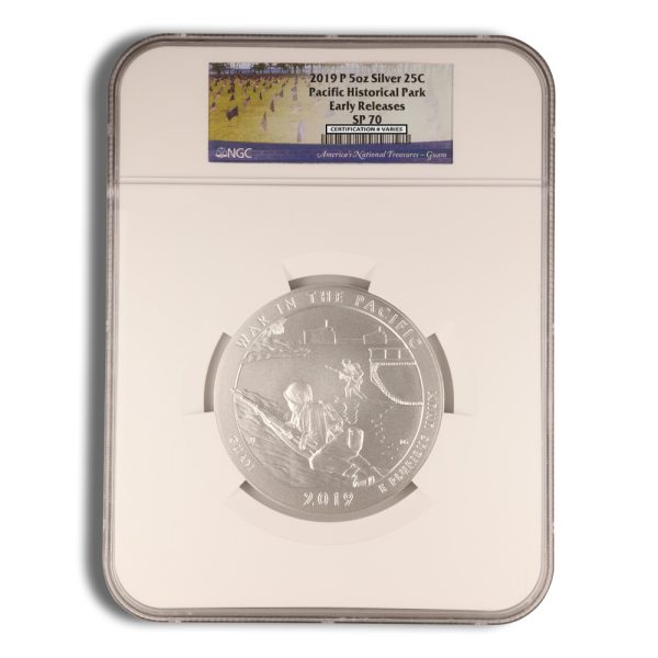 2019-P 5 oz ATB War in the Pacific Silver Coin NGC SP70