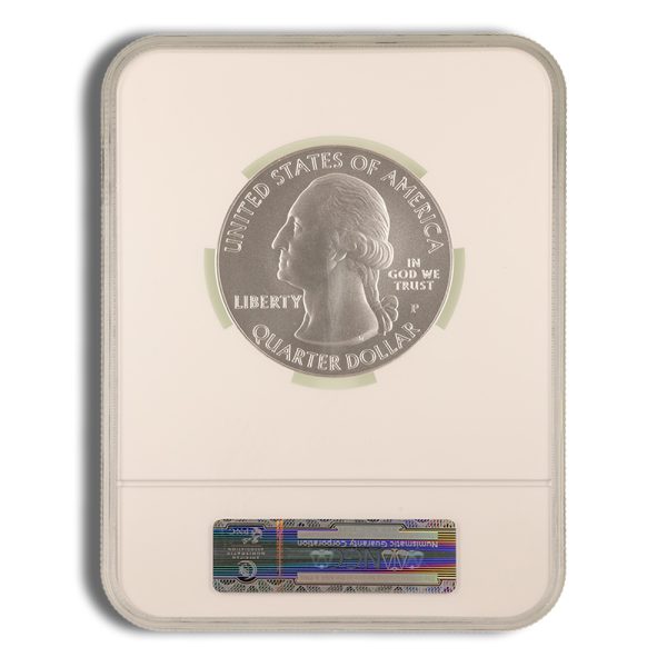 2012-P 5 oz ATB Acadia Silver Coin NGC SP70