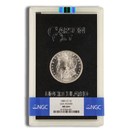 1885-CC GSA Morgan Dollar - NGC MS64+