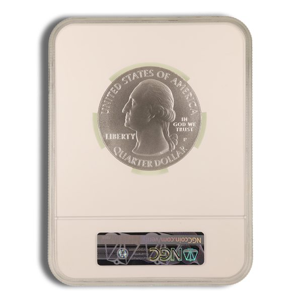 2010-P 5 oz ATB Yellowstone Silver Coin NGC SP70