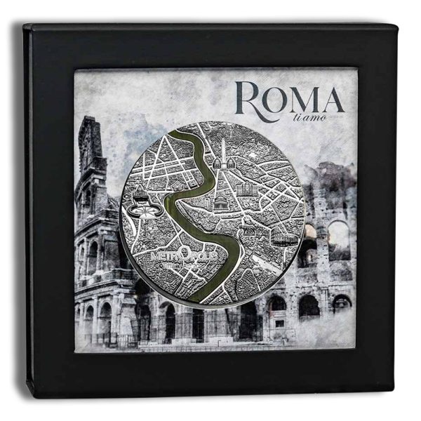 2022 1 Kilo Palau Silver Tiffany Metropolis - Roma
