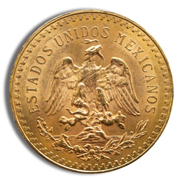 1930 Mexico Gold 50 Peso BU - Image 2