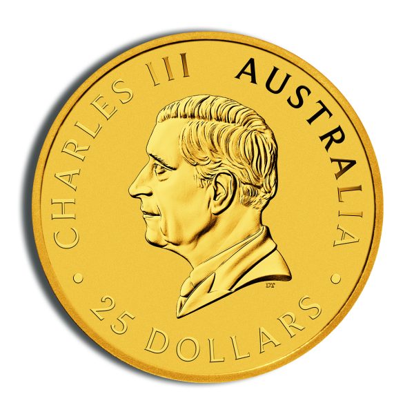 1/4 oz Australian Kangaroo/Nugget Gold Coin (Year Varies)