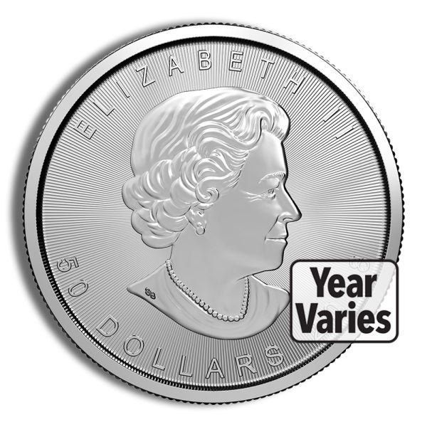 1 oz Palladium Maple Leaf - BU (Date Varies)