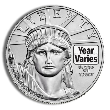1 oz American Platinum Eagle - BU (Date Varies)