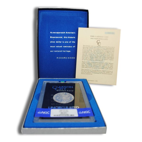 1881-CC GSA Morgan Dollar w/Box & COA