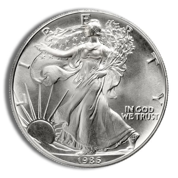1986 American Silver Eagle - BU