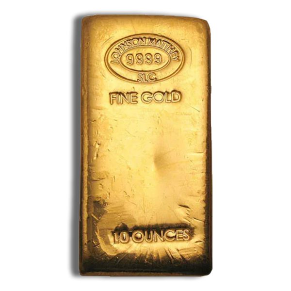 10 oz Gold Bar - Johnson Matthey - Image 2