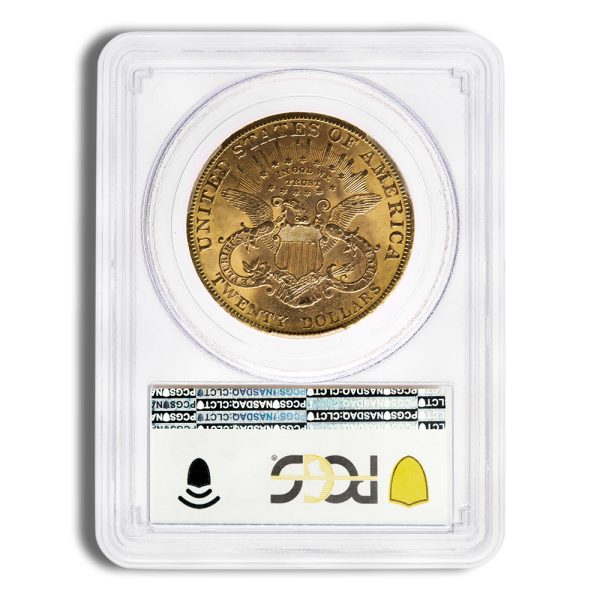 $20 Gold Liberty Double Eagle - PCGS MS61
