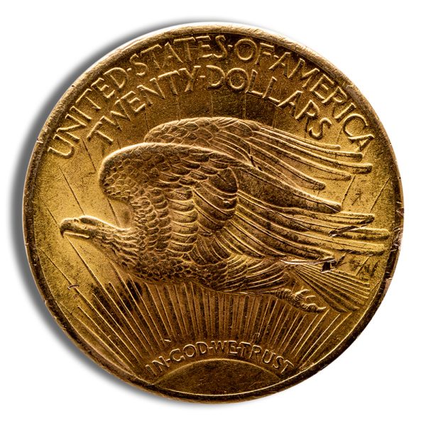$20 Gold Saint-Gaudens Double Eagle - Cleaned/Low Grade
