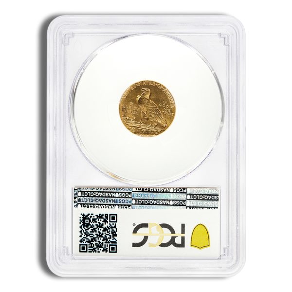 $2.5 Gold Indian Quarter Eagle - PCGS MS63