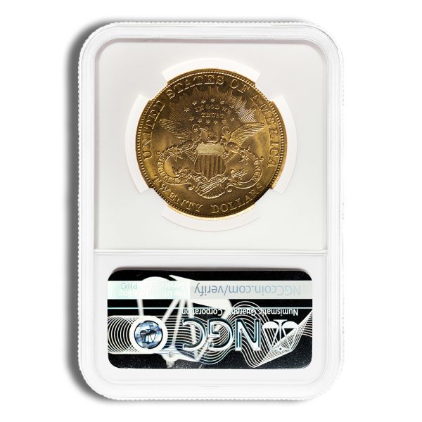 $20 Gold Liberty Double Eagle - NGC MS64