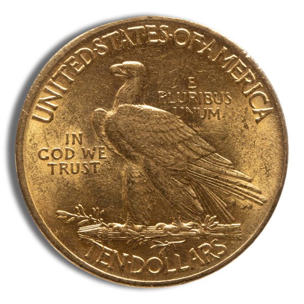 $10 Gold Indian Eagle - BU