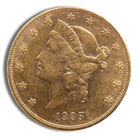 $20 Gold Liberty Double Eagle - VF
