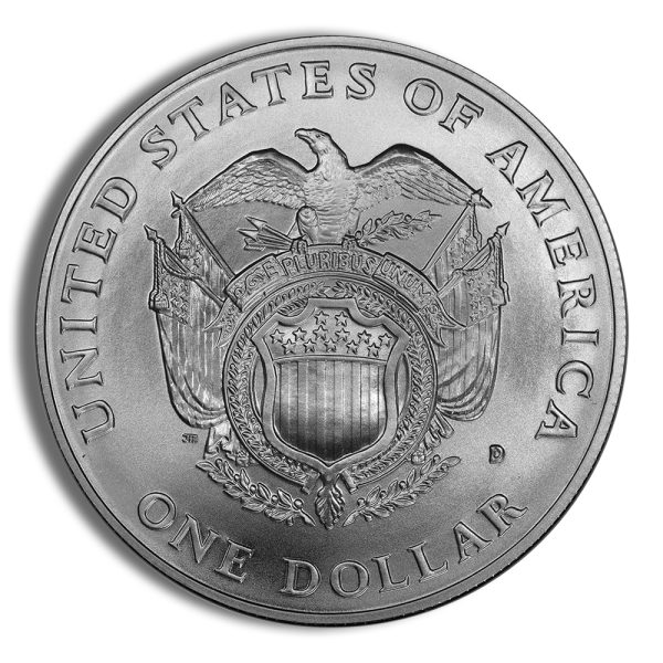 1994-D $1 Capitol Silver Commem - BU