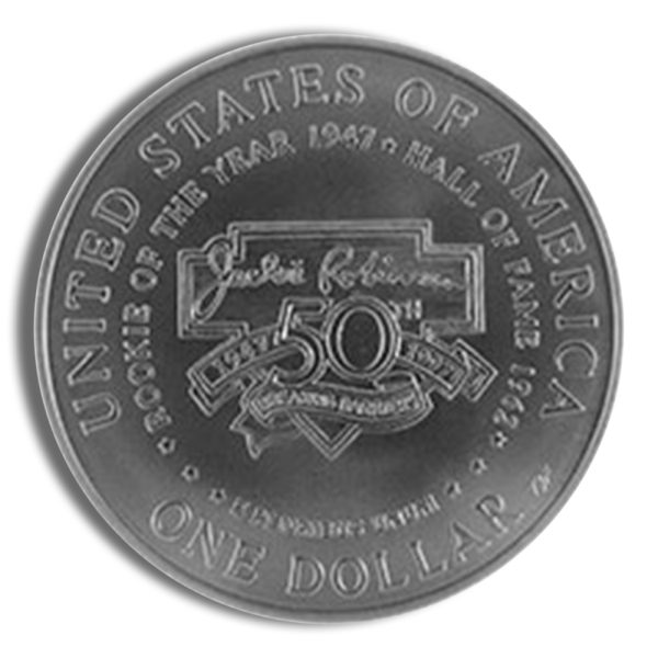 1997-S $1 Jackie Robinson Silver Commem - Proof
