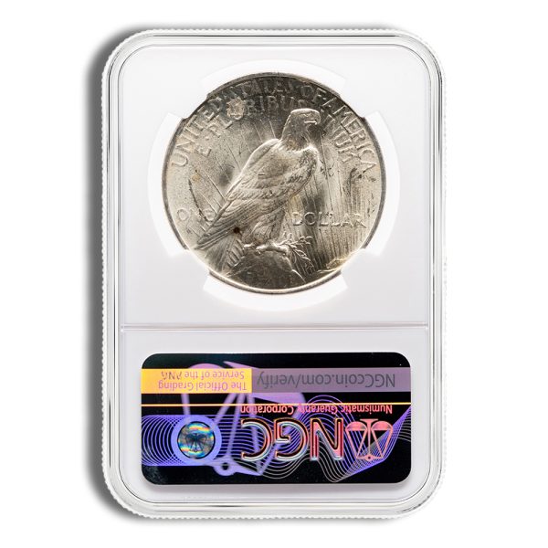 Peace Dollar - NGC MS64