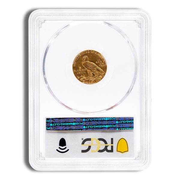 $2.5 Gold Indian Quarter Eagle - PCGS MS62