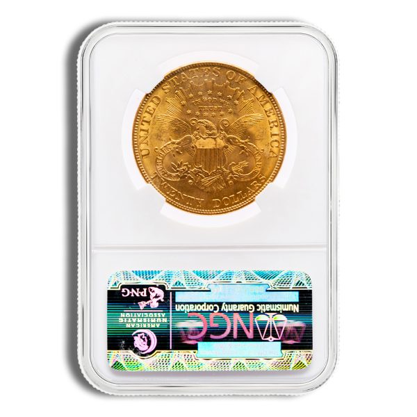 $20 Gold Liberty Double Eagle - NGC MS65