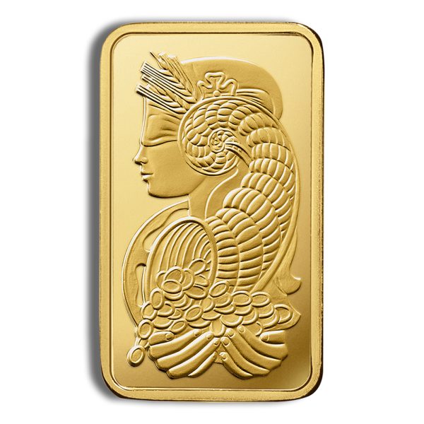 25 x 1 g Gold Bar - PAMP Multigram Gold Bar (Carded)